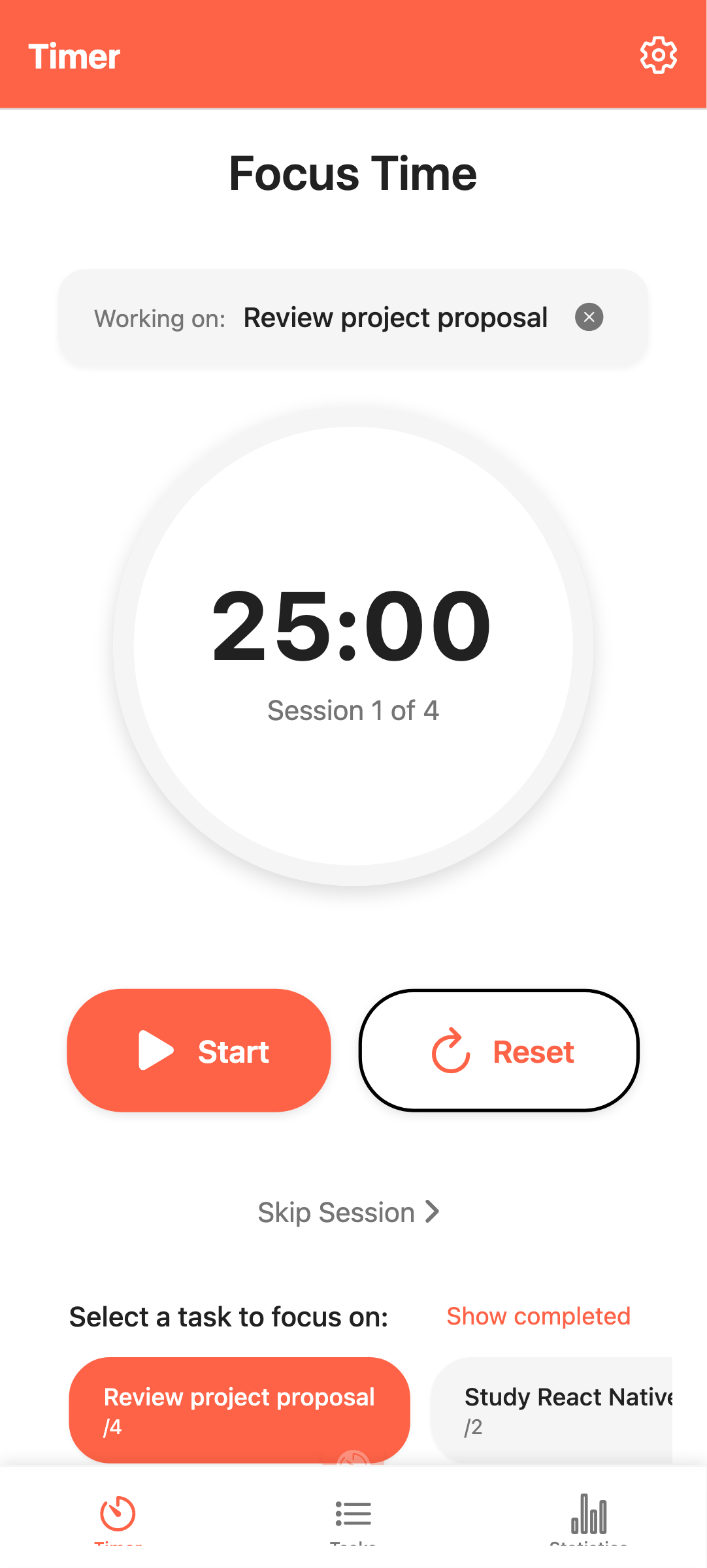 TaskPomo App